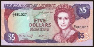 5 dollars, 1997