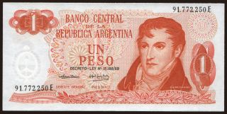 1 peso, 1974