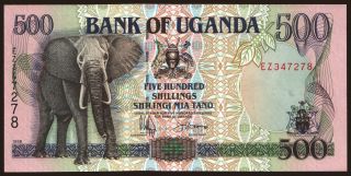500 shillings, 1998