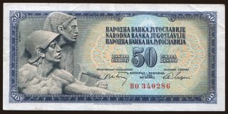 50 dinara, 1968