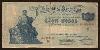 100 pesos, 1897(1926)