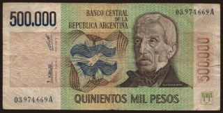 500.000 pesos, 1980