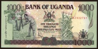1000 shillings, 2000