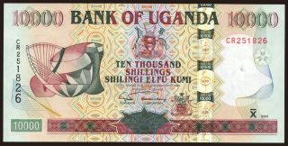 10.000 shillings, 2003