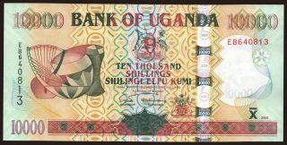 10.000 shillings, 2005