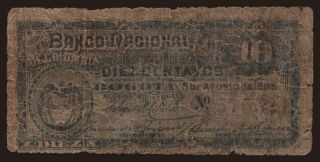 10 centavos, 1885