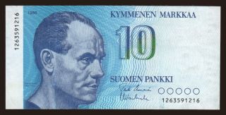 10 markka, 1963