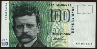 100 markkaa, 1986