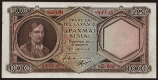 1000 drachmai, 1944