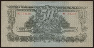50 pengő, 1944