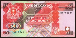 50 shillings, 1989