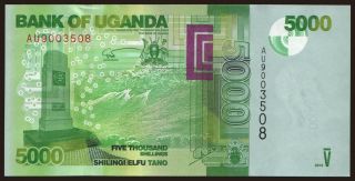 5000 shillings, 2013