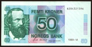 50 kroner, 1989
