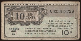 MPC, 10 cents, 1946