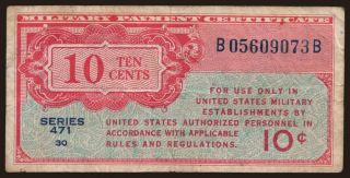 MPC, 10 cents, 1947