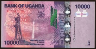 10.000 shillings, 2010