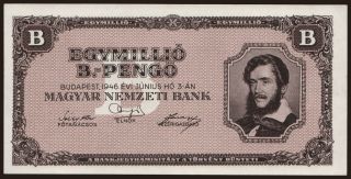 1.000.000 B-pengő, 1946