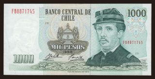 1000 pesos, 1996