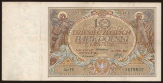 10 zlotych, 1929