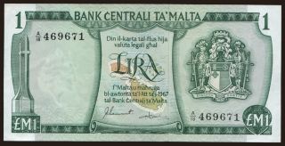 1 lira, 1973