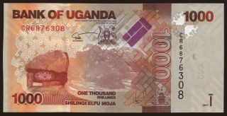 1000 shillings, 2017