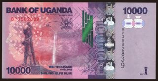 10.000 shillings, 2017
