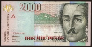 2000 pesos, 2005