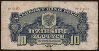 10 zlotych, 1944
