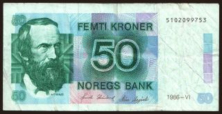 50 kroner, 1986