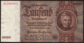 100 Reichsmark, 1936, G/A
