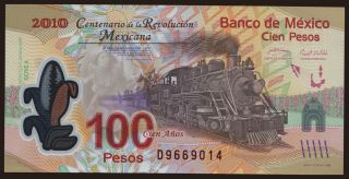 100 pesos, 2010