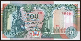 500 shilin, 1990
