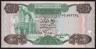 1/4 dinar, 1984