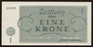 Theresienstadt, 1 Krone, 1943