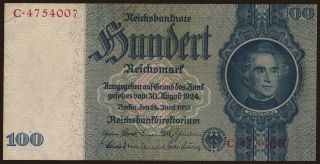 100 Reichsmark, 1935, -/C