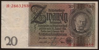 20 Reichsmark, 1929, Z/H