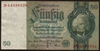 50 Reichsmark, 1933, F/S