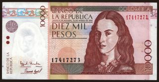 10.000 pesos, 1995