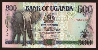 500 shillings, 1997