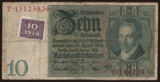10 Reichsmark, 1929(48)