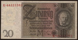 20 Reichsmark, 1929, M/E