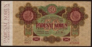 50 korun, 1919