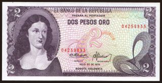 2 pesos, 1976
