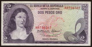 2 pesos, 1973