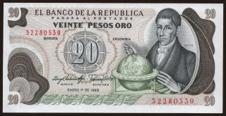 20 pesos, 1983