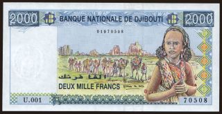 2000 francs, 1997