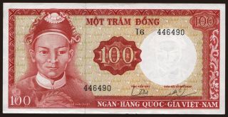 100 dong, 1966