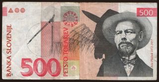 500 tolarjev, 2001
