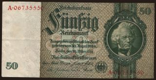 50 Reichsmark, 1933, -/A