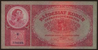 50 korun, 1929